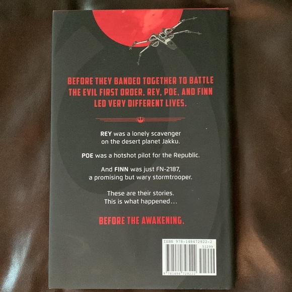 🌞3/$20 Star Wars Before The Awakening Hardcover Book - Picture 2 of 5